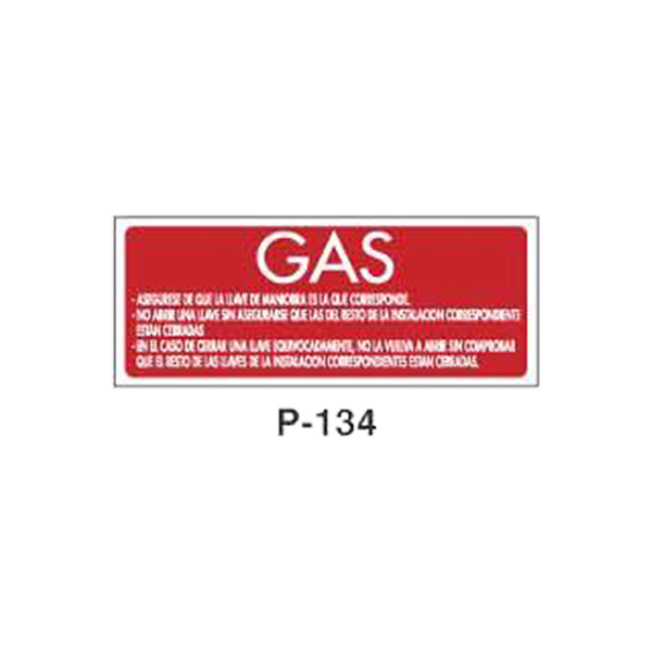 Prohibition and Fire Signboard Type 1 (Plastic Sheet - Class A) [P-134-A]