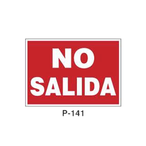 Prohibition and Fire Signboard Type 2 (Plastic Sheet - Class A) [P-141-A]