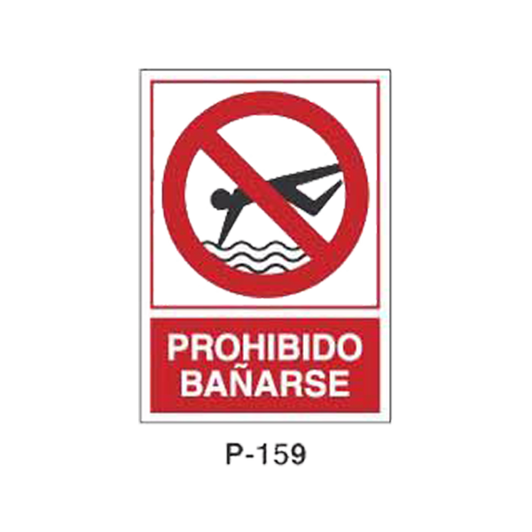 Prohibition and Fire Signboard Type 2 (Plastic Sheet - Class B) [P-159-B]