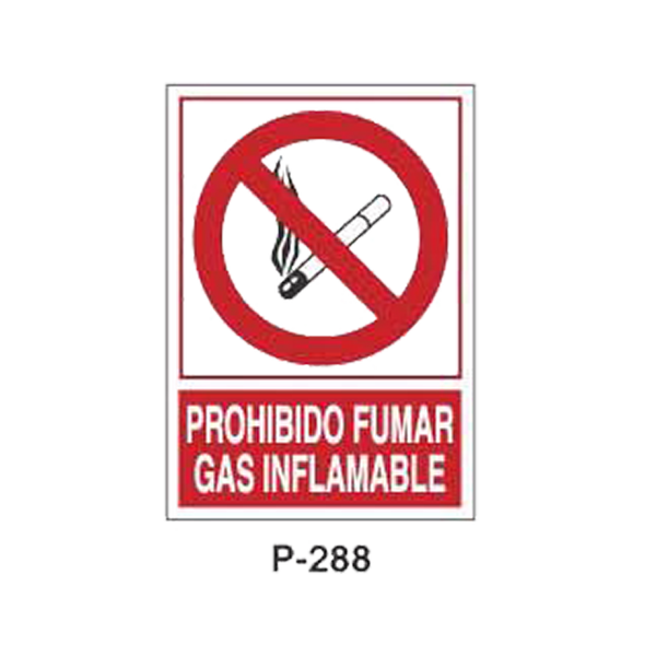 Prohibition and Fire Signboard Type 6 (Plastic Sheet - Class B) [P-288-B]