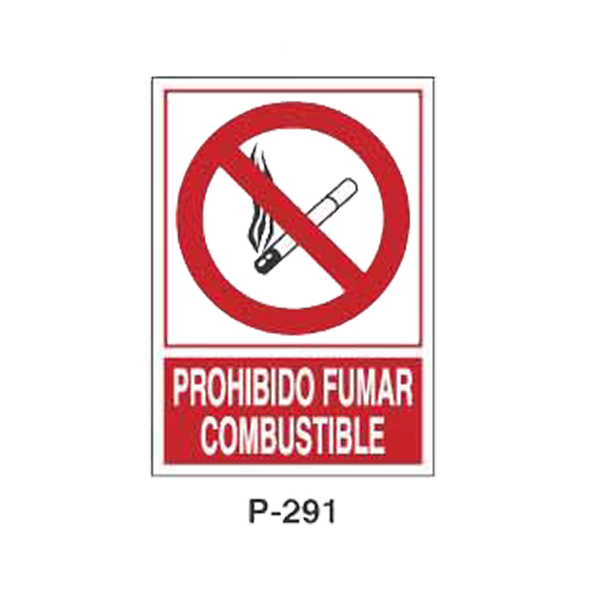 Prohibition and Fire Signboard Type 6 (Plastic Sheet - Class B) [P-291-B]