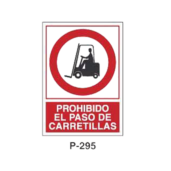 Prohibition and Fire Signboard Type 6 (Plastic Sheet - Class B) [P-295-B]