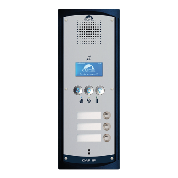 IP/SIP CASTEL™ CAP PAD IP AUDIO-3B-P Intercom [PAD IP AUDIO-3B-P]