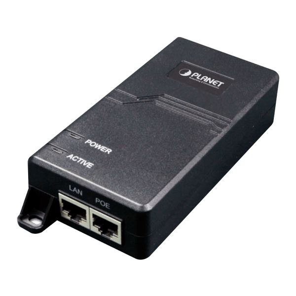 PLANET™ Single-Port 10/100/1000Mbps Ultra PoE Injector with Internal PWR (60W) [POE-172]