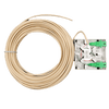 Rosette of 2 SC/APC with Connection of 2 Fibers - 10 m [R2SCAI2F10]