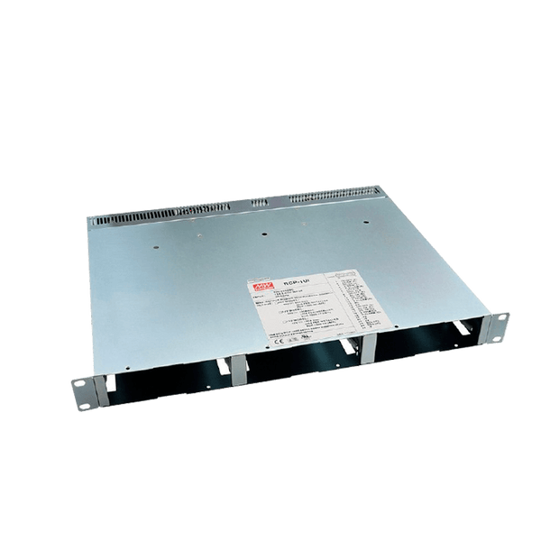 MEANWELL® 19" RCP-1U Chassis (AC Inlet: IEC320-C14) [RCP-3K1UI-24]