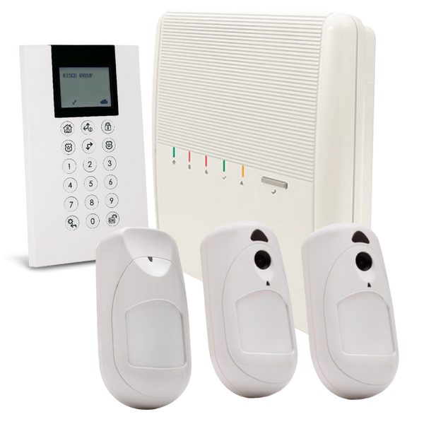 RISCO™ Agility™ 4 Virtual Kit with 1 PIR + 2 PIRCAM + 3G GSM + PANDA Keypad - G2 [RM132AG3040E]