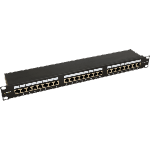 Patch Panel RP-F24V5 with 24 FTP / Cat5e Ports [RP-F24V5]