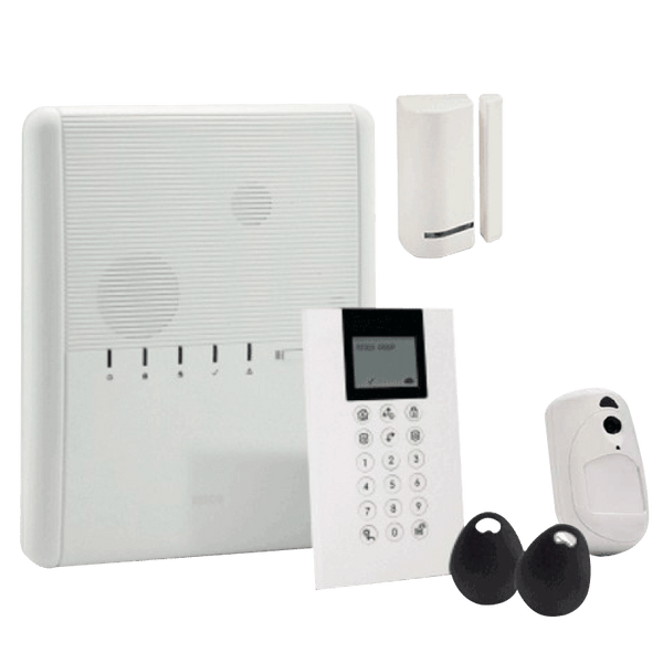 RISCO™ Agility™ 4 Virtual Kit with 1 PIR + 1 Mag Contact + PSTN + GSM + PANDA Keypad - G2 [RW132A8H2A0E]