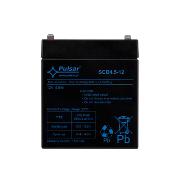 PULSAR® SCB Serie 12 VDC/4.5Ah Battery (3-5 Years Lifespan) [SCB4.5-12]