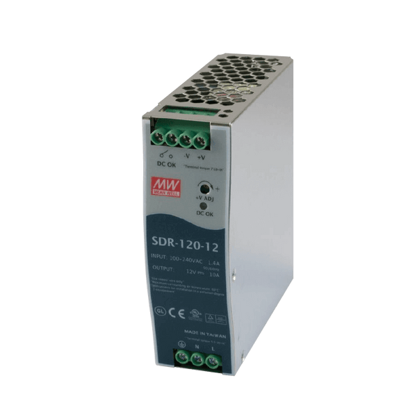 MEANWELL® SDR-120 Power Supply Unit [SDR-120-12]