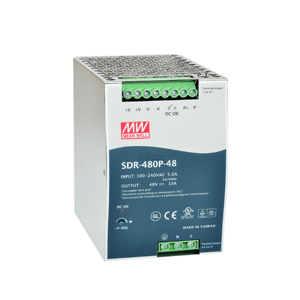 MEANWELL® SDR-480P Power Supply Unit [SDR-480P-48]