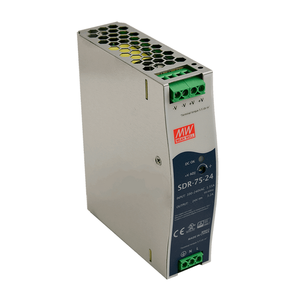 MEANWELL® SDR-75 Power Supply Unit [SDR-75-24]