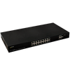 PULSAR® 16-Port (+2 TP/SFP) PoE+ Gigabit Switch for 16 IP Cameras - 160W [SF116]