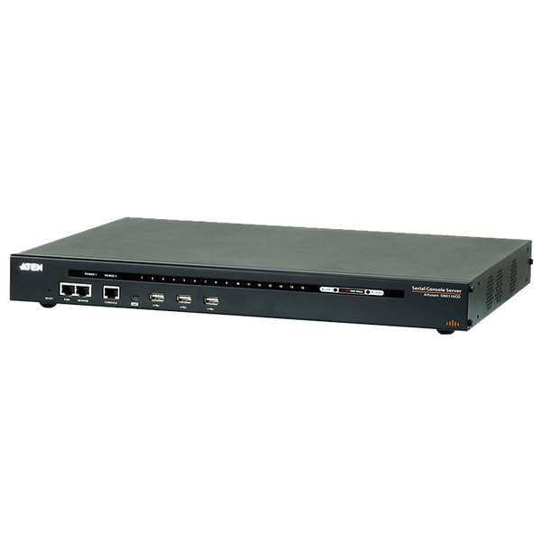 ATEN™ 16-Port Serial Console Server with Dual Power/LAN [SN0116CO-AX-G]
