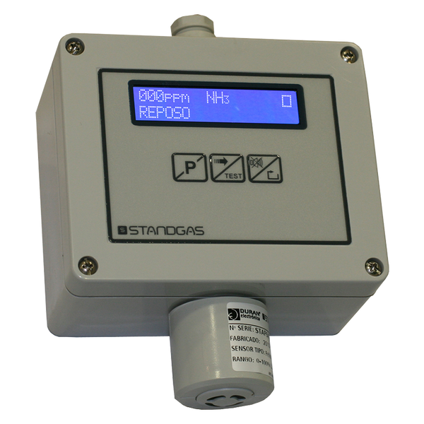 Standgas™ Standalone Detector PRO LCD for CO 0-300 ppm with Relay [SSQNCOrLE]