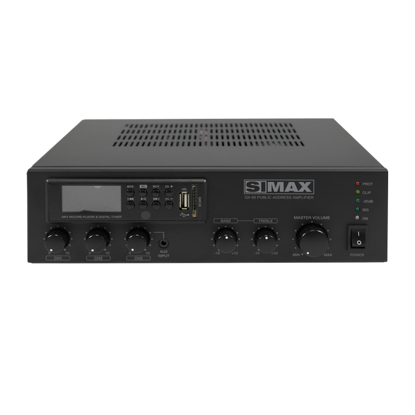 LDA® SIMAX™ QX-060 Mixer Amplifier [SXQX060S02]