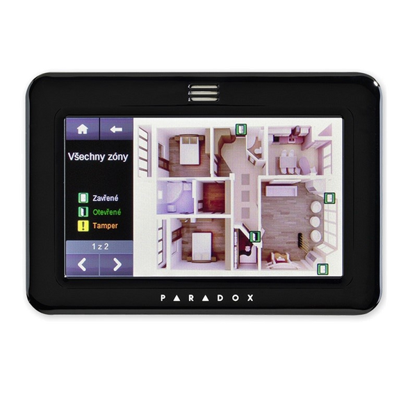 PARADOX™ TM50 G3 Black Touch Screen [TM50-BLACK]