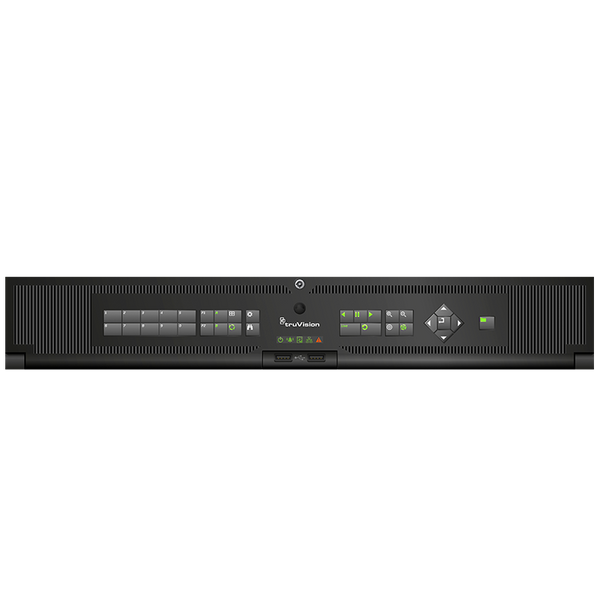 UTC™ TruVision™ 16 Channel (16 Analog) TVR46 Series Hybrid Recorder (HVR) - HDD 3x4 Tbytes [TVR-4616-12T]