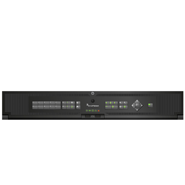 UTC™ TruVision™ 16 Channel (16 Analog) TVR46 Series Hybrid Recorder (HVR) - HDD 3x6 Tbytes [TVR-4616-18T]