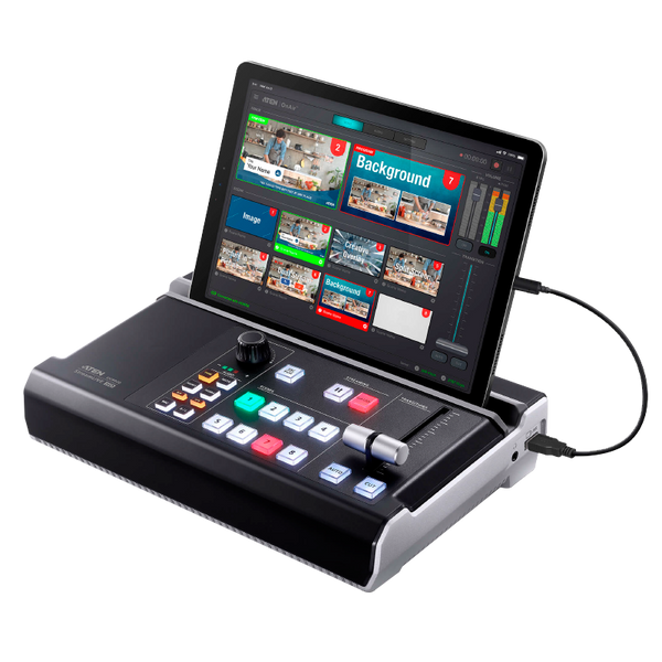 ATEN™ StreamLive™ HD All-in-one Multi-channel AV Mixer [UC9020-AT-G]