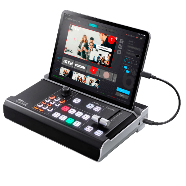 ATEN™ StreamLIVE™ PRO All-in-one Multi-channel AV Mixer [UC9040-AT-G]