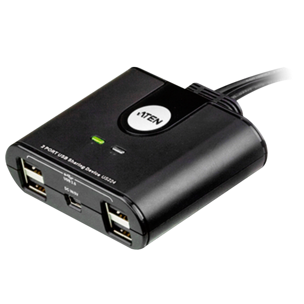 ATEN™ 2 x 4 USB 2.0 Peripheral Sharing Switch [US224-AT]
