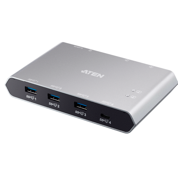 ATEN™ 2-Port USB-C Gen 2 Sharing Switch with Power Pass-through  [US3342-AT]