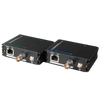 UTEPO® 1 Port Over Coaxial (1,200 m) or Ethernet (700 m) Extender (Transmitter / Receiver) [UTP7301EOC]