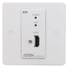 ATEN™ VE1801EUT HDMI HDBaseT-Lite Transmitter with EU Wall Plate (4K@40m) (HDBaseT Class B)  [VE1801EUT-AT-G]