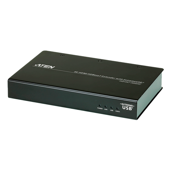 ATEN™ VE813A 4K HDMI HDBaseT Extender with ExtremeUSB® (4K@100m) (HDBaseT Class A)  [VE813A-AT-G]