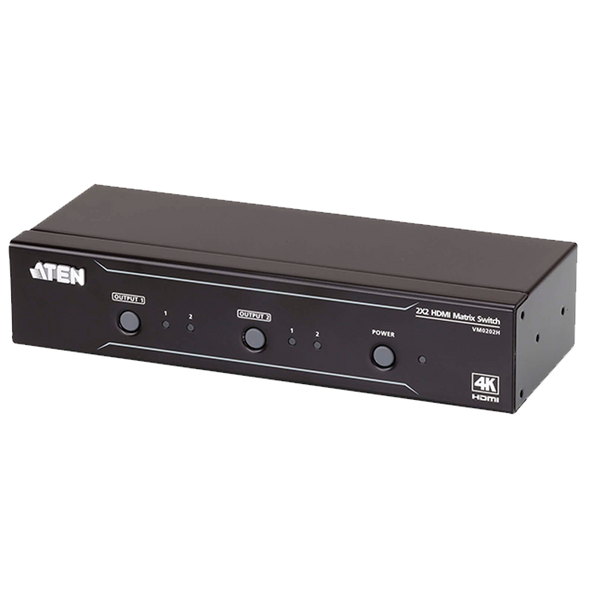 ATEN™ 2x2 4K HDMI Matrix Switch [VM0202H-AT-G]