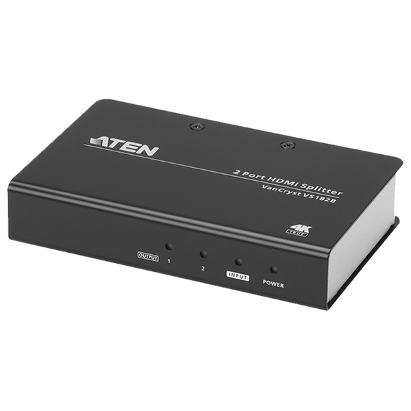 ATEN™ 2-Port True 4K HDMI Splitter [VS182B-AT-G]