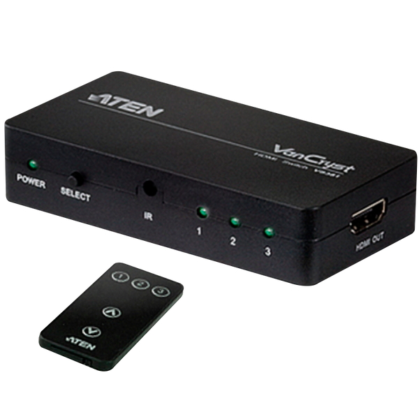 ATEN™ 3-Port HDMI Switch [VS381-AT]