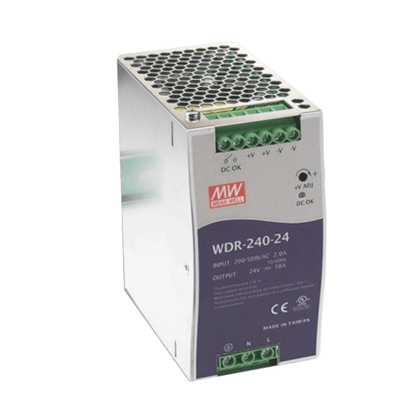 MEANWELL® WDR-240 Power Supply Unit [WDR-240-24]