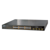 PLANET™ 24-Ports (+4 TP/SFP) PoE+ Gigabit Manageable L2+ Switch - 220W [WGSW-24040HP]